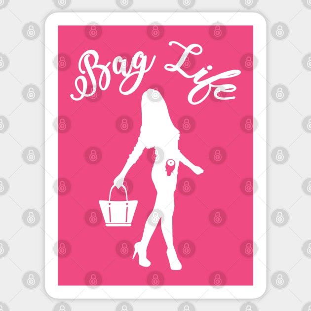 Bag Life Ostomy Humor Ostomy Bag Sticker TeePublic